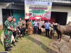 Momen Idul Adha, PT IKPP Tangerang Serahkan Puluhan Hewan Kurban