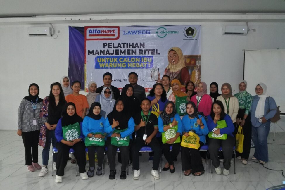 Gadeng Alfamart Group, PWI Kabupaten Tangerang Gelar Pelatihan Kewirausahaan untuk IKWI