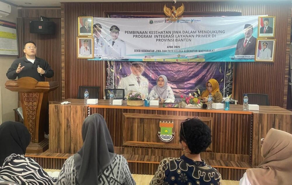 Abraham Garuda Laksono Sikapi Kasus Gangguan Jiwa di Banten